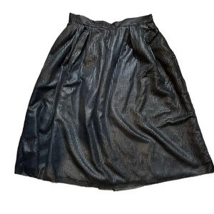 Gracie black two layered women’s skirt size M